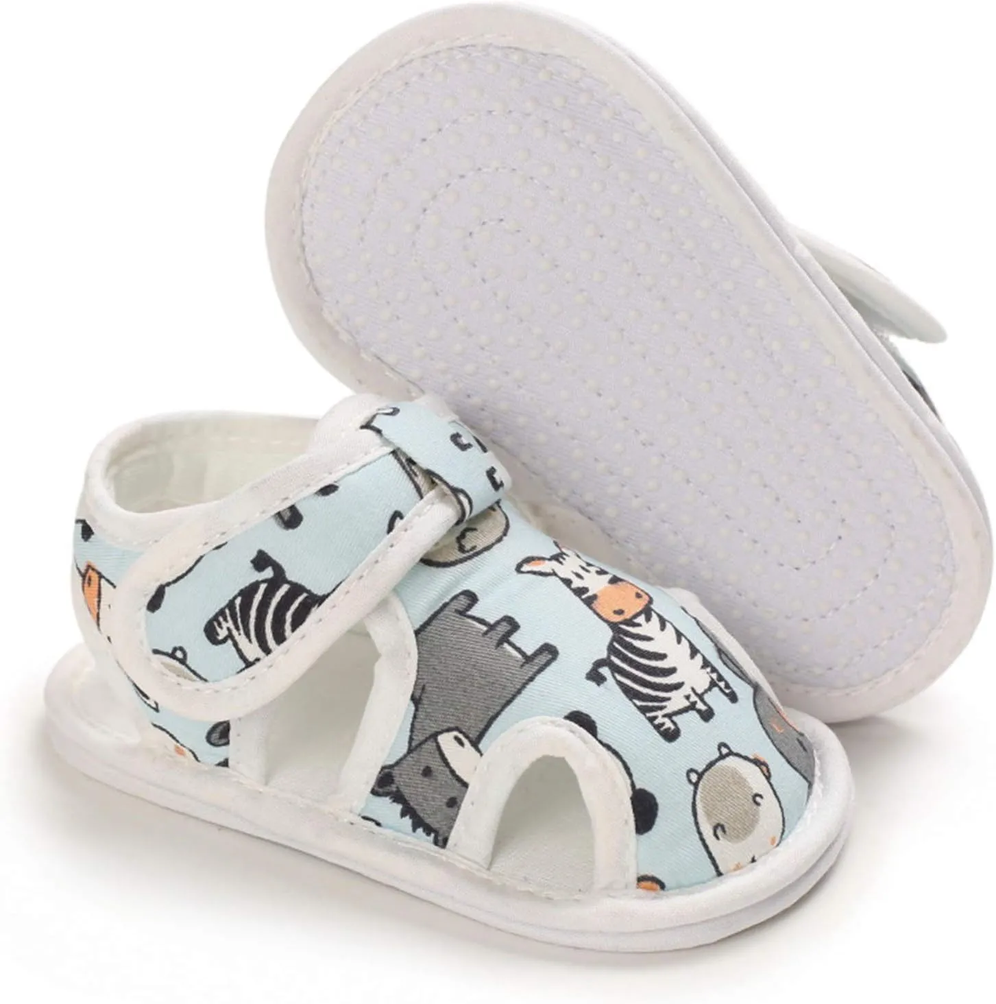 Boys Tennis Shoes Big Kids Toddler Walking Shoes Cartoon Baby Cotton Boys Cute First Toddler Girl Sandals