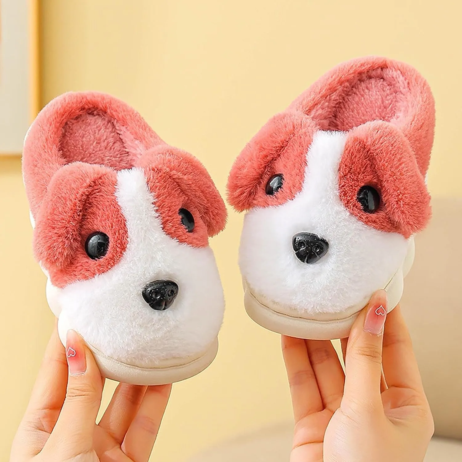 Bunny Slippers Children Boys Girls Winter Slippers Anti Slip Indoor Shoes Big Kids Little Girls Sequin Slippers