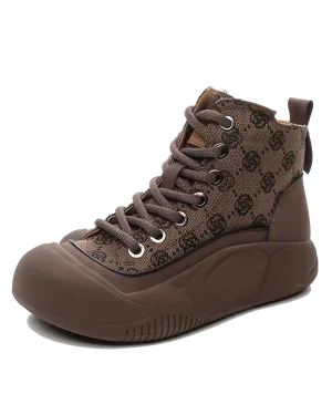 Camellia Lady boots（All cowhide）