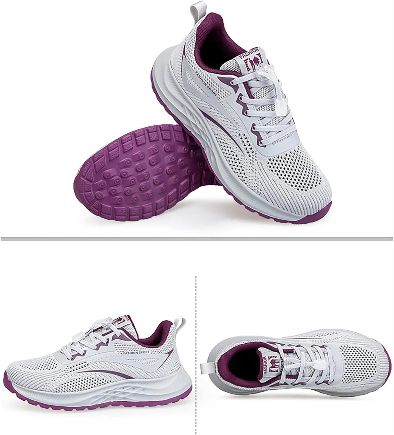 Casual White Sneakers for Women Arch Support Comfy Walking Shoes for Women Dressy Black Non Slip Shoes for Women Size 5 Gym Shoes for Women Workout Size 12 Tenis Antideslizantes para Mujer