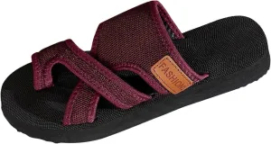 Cathale Mesh Slide Sandals for Women Hollow Mesh Slide Sandals Comfortable Orthopedic Arch Support Mesh Sandals for Women