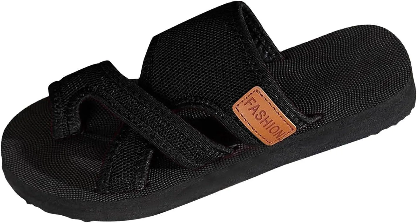 Cathale Mesh Slide Sandals for Women Hollow Mesh Slide Sandals Comfortable Orthopedic Arch Support Mesh Sandals for Women