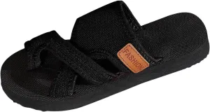 Cathalem Mesh Slide Sandals for Women Comfortable Orthopedic Arch Support Mesh Sandals for Women Mesh Slide Sandals