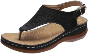 Cathalem Orthopedic Sandals for Women Arch Support 2024 Casual Summer Shoes Flip Flops Comfy Lightweight Breathable Sandals