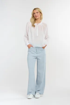 Celeste Tencel Pants - Ice Blue