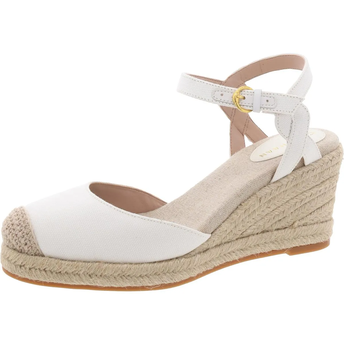 Cole Haan Womens Ankle Strap Platforms Espadrilles