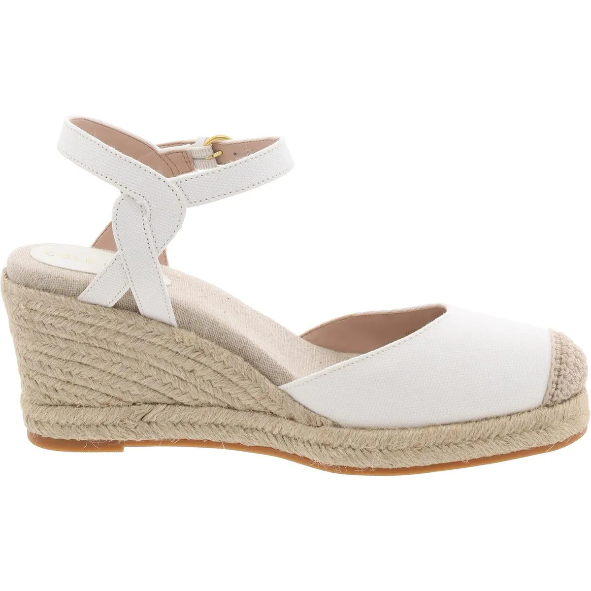 Cole Haan Womens Ankle Strap Platforms Espadrilles