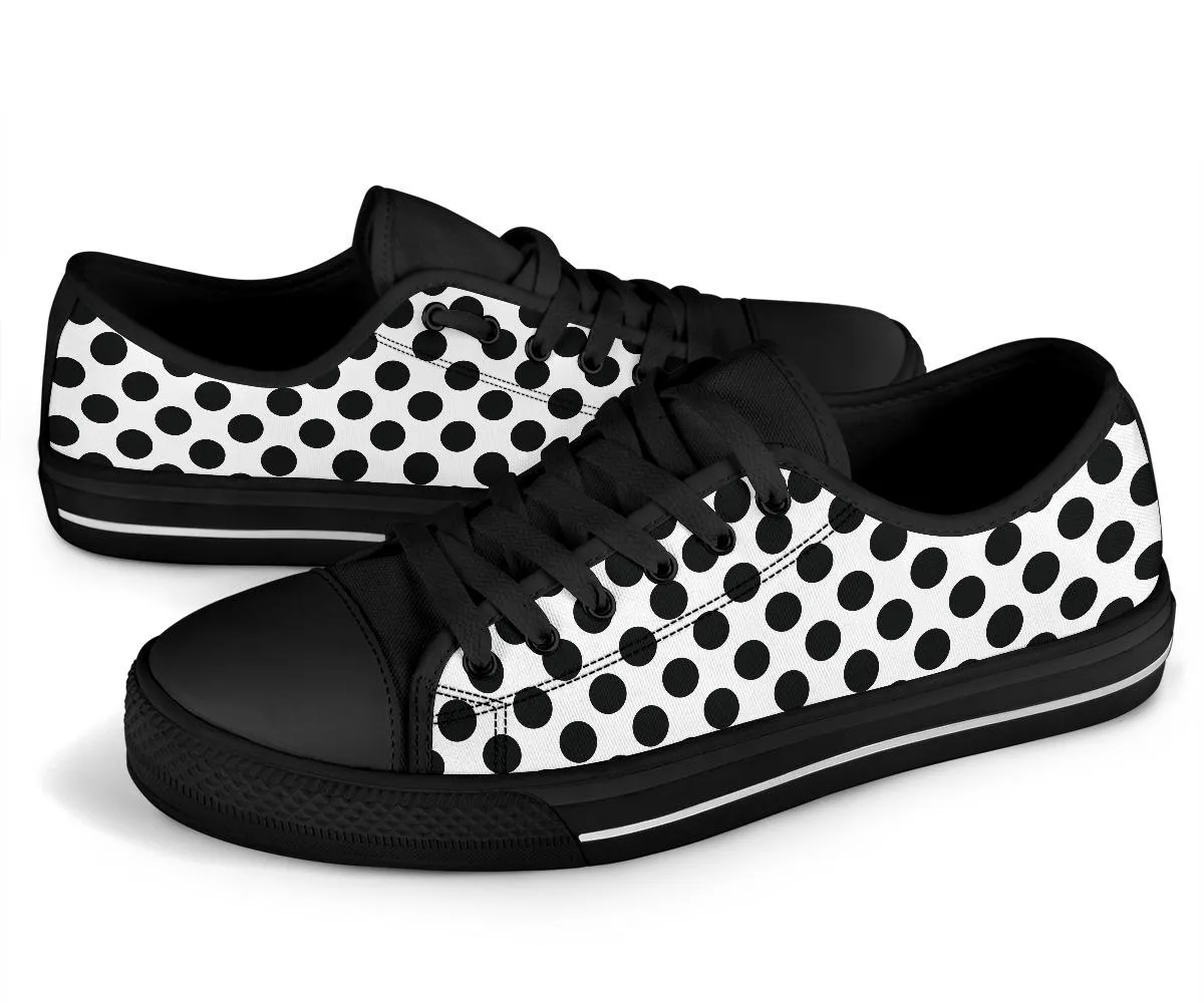 Custom Sneakers-Black and White Series 113