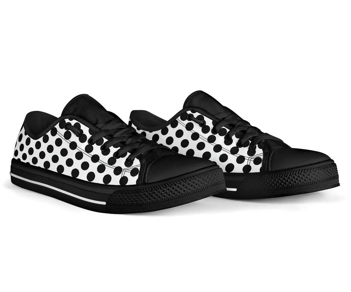 Custom Sneakers-Black and White Series 113