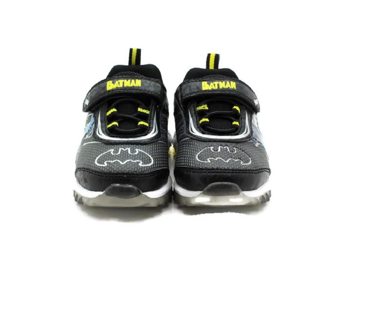 DC Comics Batman Boys Lighted Athletic Sneaker, Toddler/Little Kid