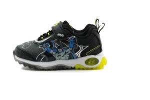 DC Comics Batman Boys Lighted Athletic Sneaker, Toddler/Little Kid
