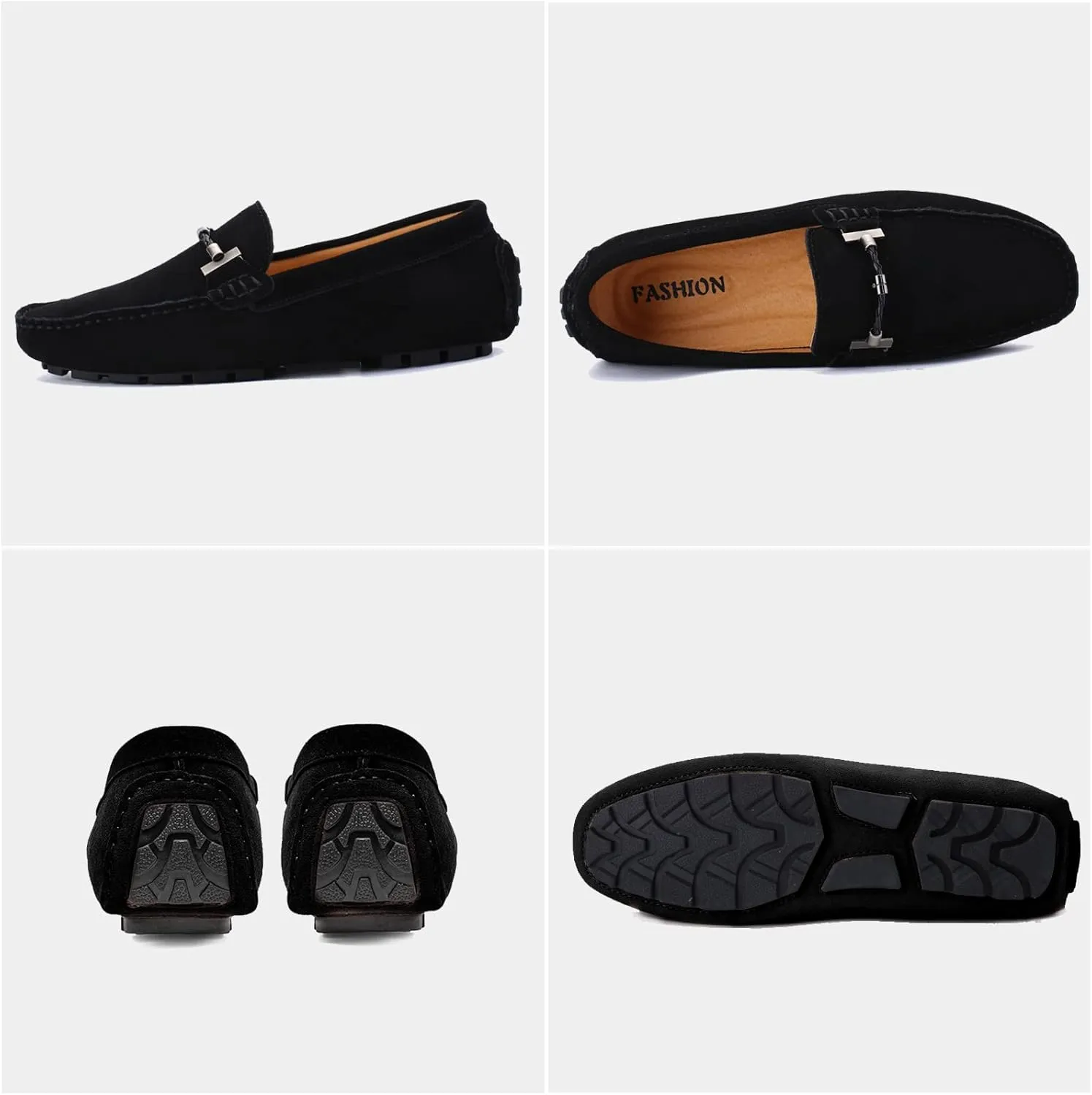 DCZTELG Penny Loafers for Men Casual Slip On Dress Moccasins Comfort Driving Boat Shoes