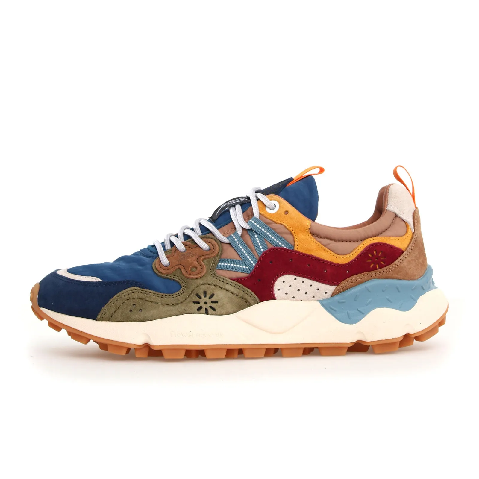 Flower Mountain Yamano 3 Sneaker (Men) - Blue/Army Green
