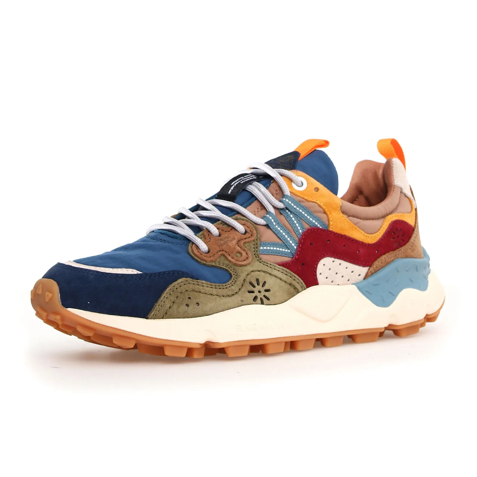 Flower Mountain Yamano 3 Sneaker (Men) - Blue/Army Green