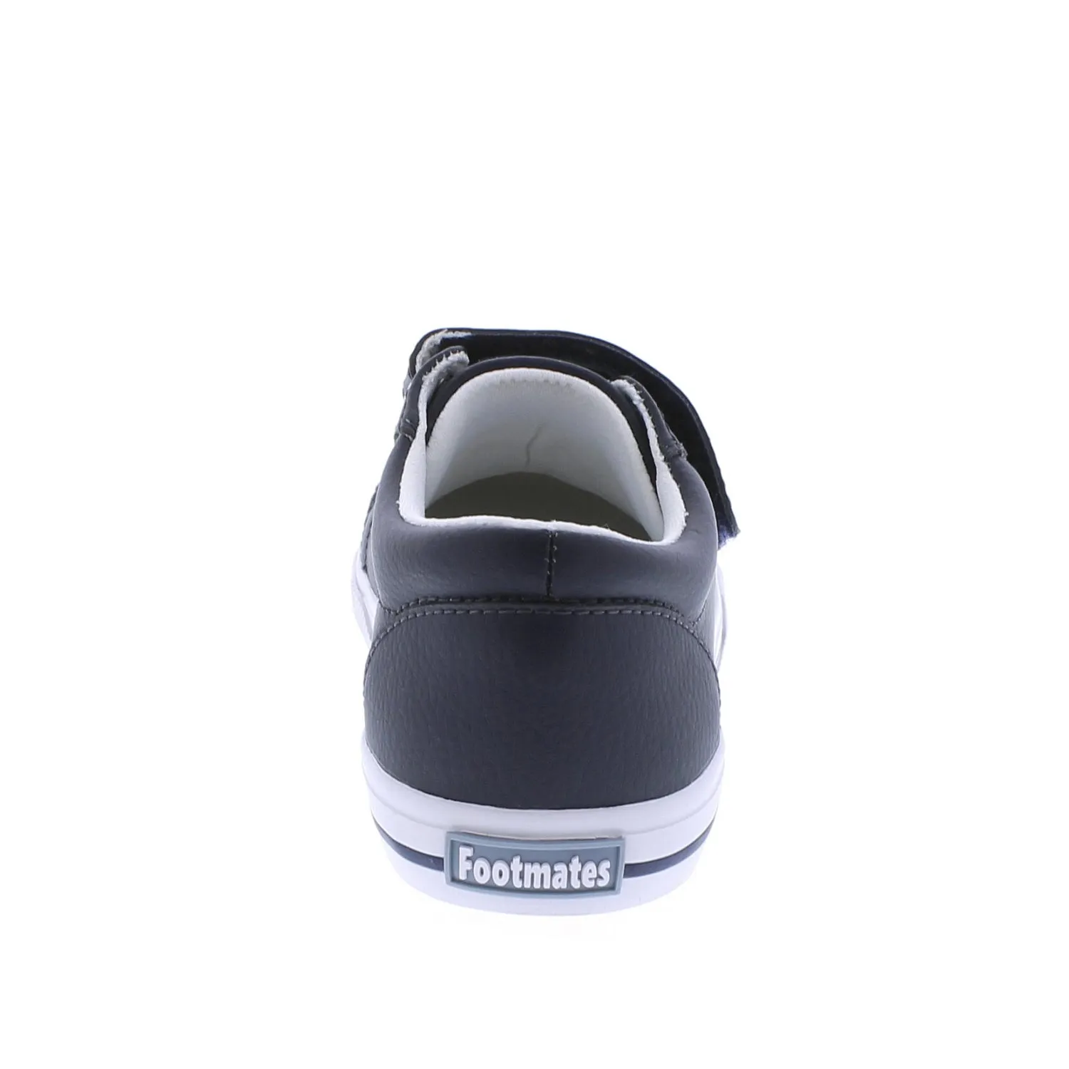 Footmates Reese | Navy Leather Sneakers