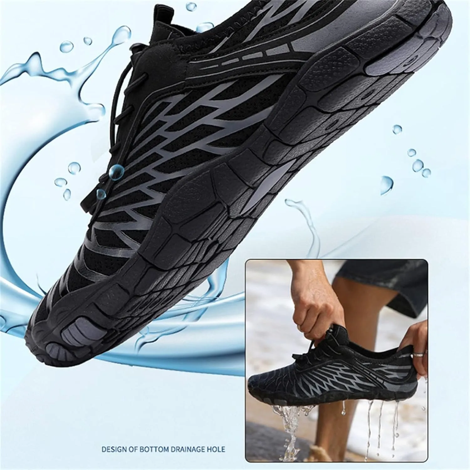 Footwear for Women Men Waterproof Barefoot Shoes Running Breathable Healthy & Non-Slip Hiking Walking Shoes 2025 Summer