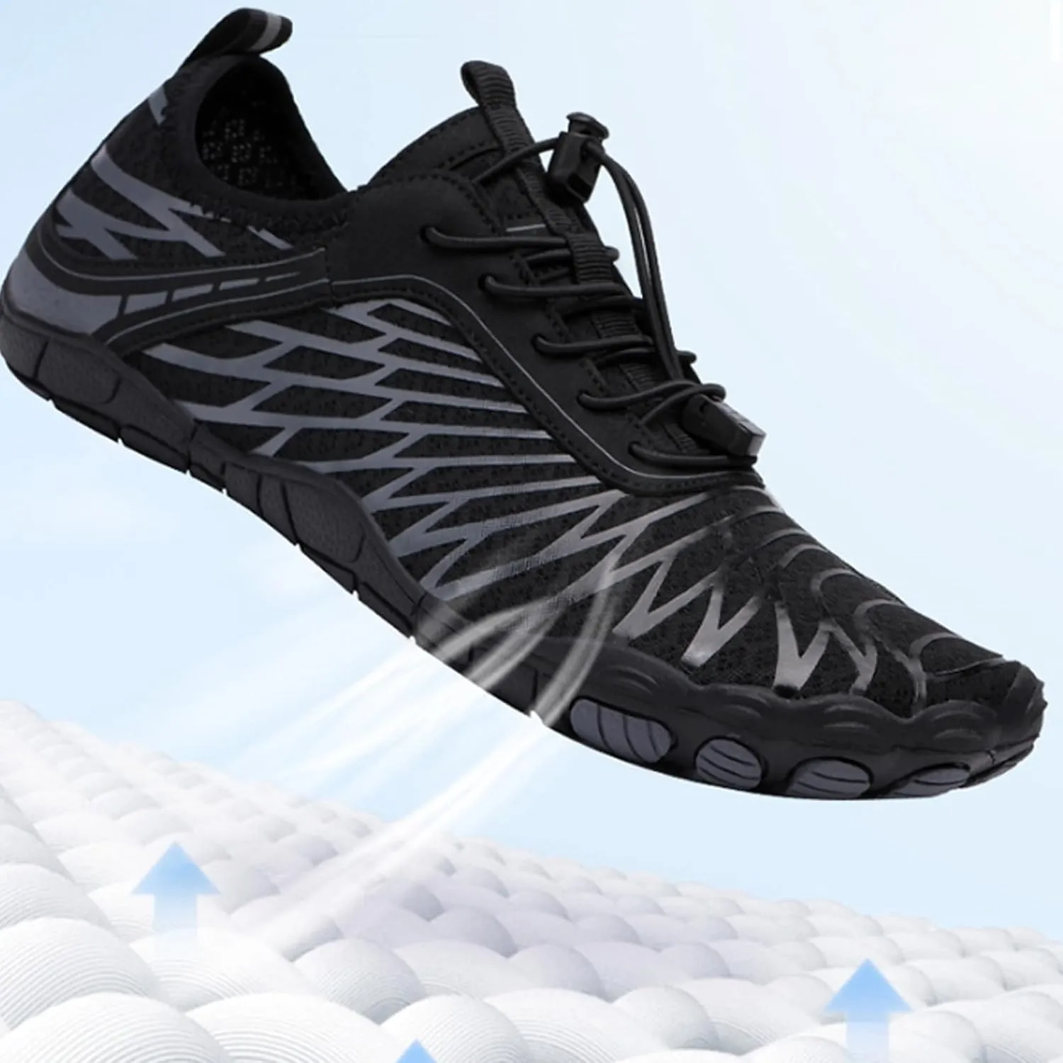 Footwear for Women Men Waterproof Barefoot Shoes Running Breathable Healthy & Non-Slip Hiking Walking Shoes 2025 Summer