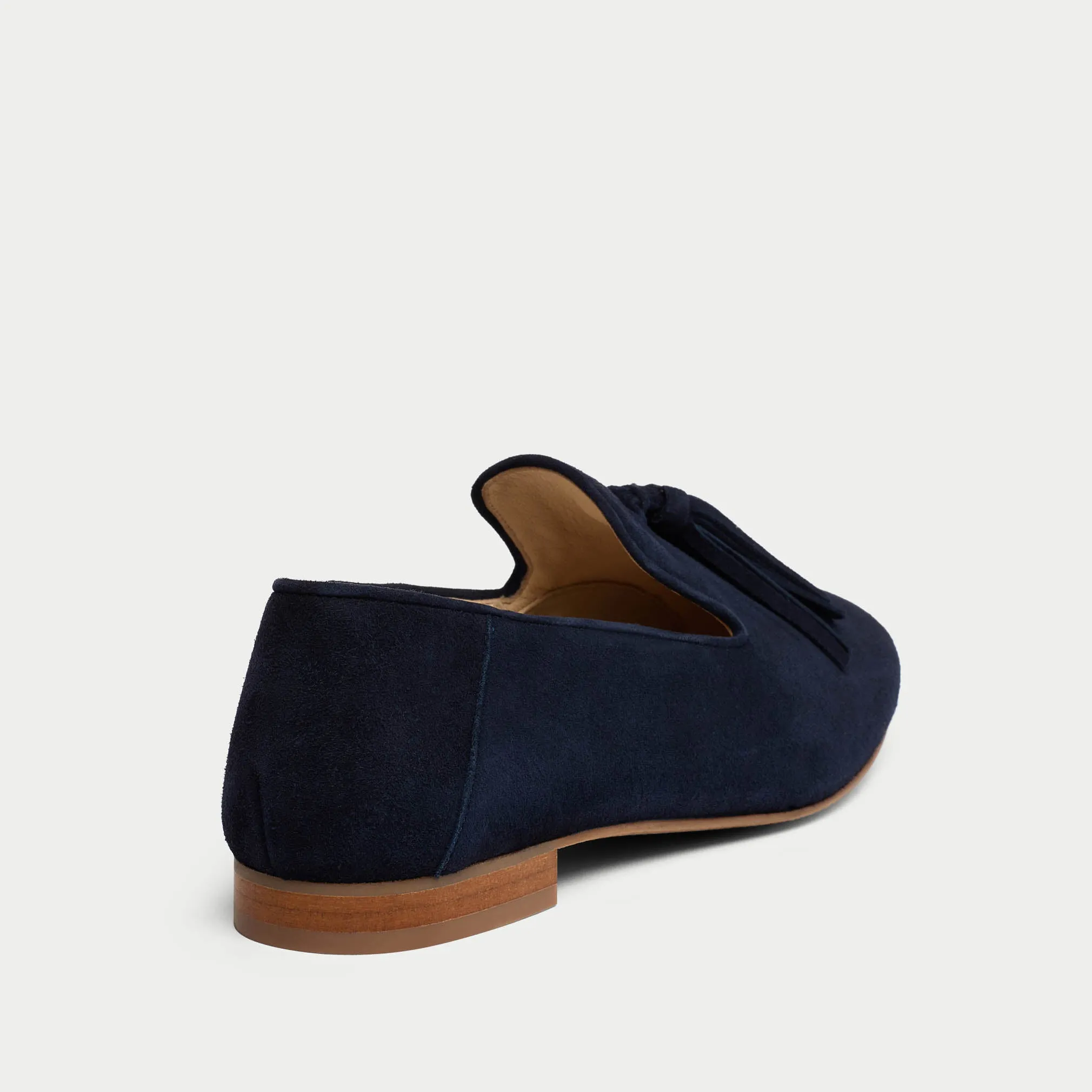 Freya - Deep Navy suede