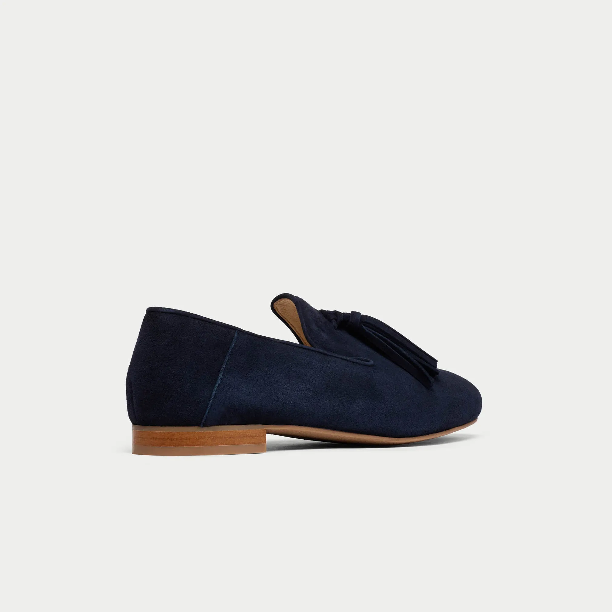 Freya - Deep Navy suede