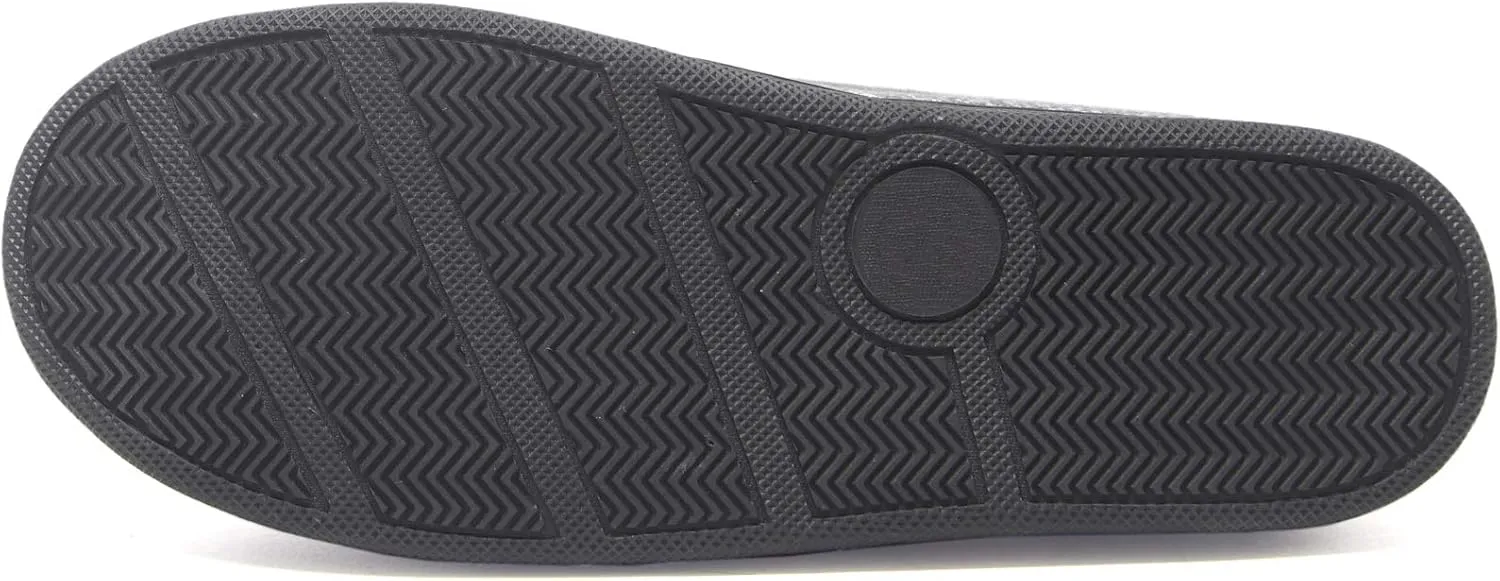 Hanes Boys' Comfortsoft Knit Venetian Indoor/Outdoor Moccasin Slipper