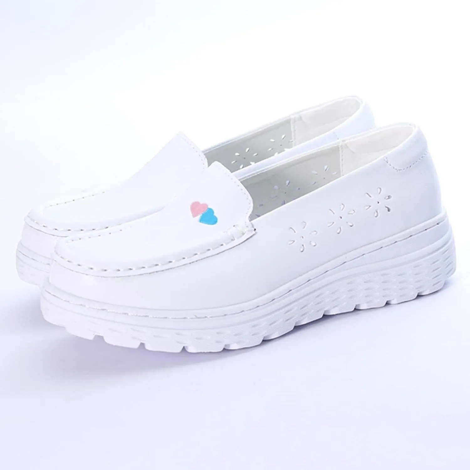 Healthcare Nurse Shoes for Women,Breathable Oil and Slip-Resistant Loafers Work Shoes for Women Food Service,Professional Orthopedic Nursing Shoes