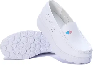 Healthcare Nurse Shoes for Women,Breathable Oil and Slip-Resistant Loafers Work Shoes for Women Food Service,Professional Orthopedic Nursing Shoes