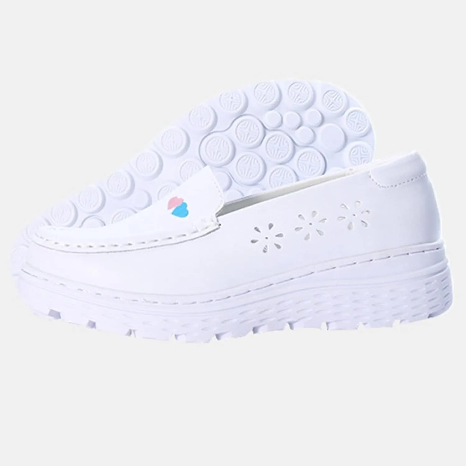 Healthcare Nurse Shoes for Women,Breathable Oil and Slip-Resistant Loafers Work Shoes for Women Food Service,Professional Orthopedic Nursing Shoes