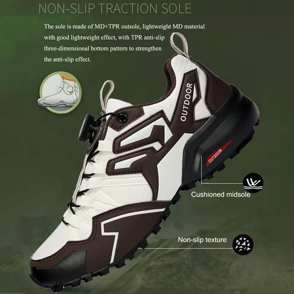 Hike Balance Shoes Men, Orthopedic Shoes, Hiking Shoe for Outdoor, Breathable Non-Slip Wide Toe Box Climbing Boots