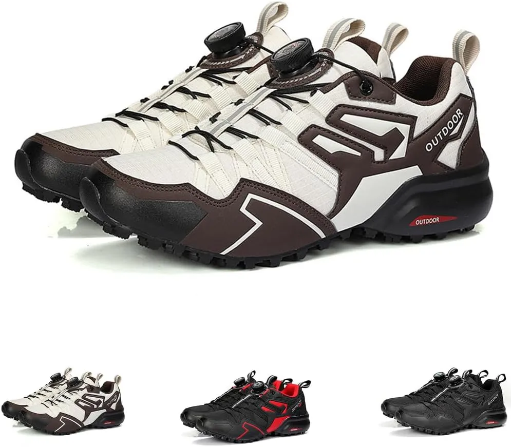Hike Balance Shoes Men, Orthopedic Shoes, Hiking Shoe for Outdoor, Breathable Non-Slip Wide Toe Box Climbing Boots