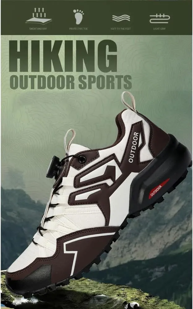 Hike Balance Shoes Men, Orthopedic Shoes, Hiking Shoe for Outdoor, Breathable Non-Slip Wide Toe Box Climbing Boots