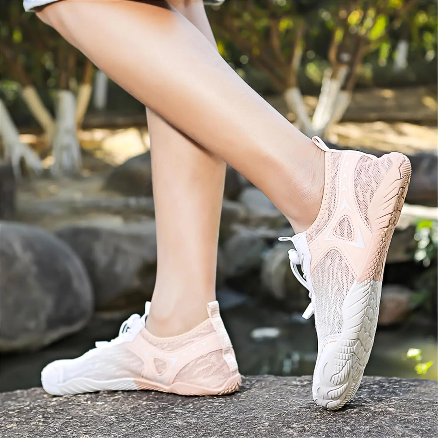 Hike Barefoot Shoes for Women & Men Quick-Dry Athletic Wide Toe Running Sneakers Non-Slip Outdoor Pro Beach Shoes