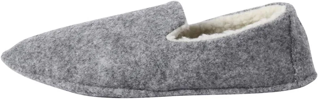 Home Slipper Men's Slippers Casual Fleece Moccasin Slippers Indoor Anti-Slip House Shoes