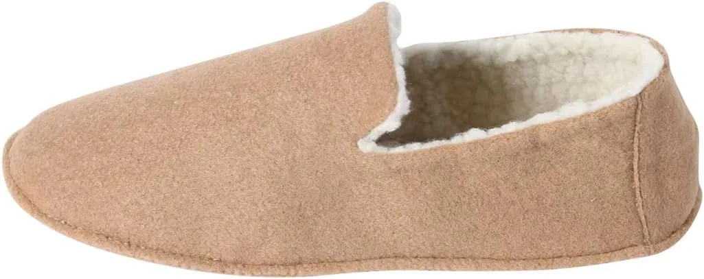Home Slipper Men's Slippers Casual Fleece Moccasin Slippers Indoor Anti-Slip House Shoes