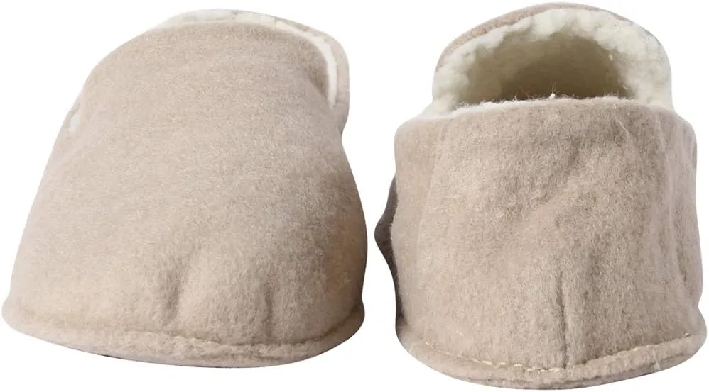 Home Slipper Men's Slippers Casual Fleece Moccasin Slippers Indoor Anti-Slip House Shoes