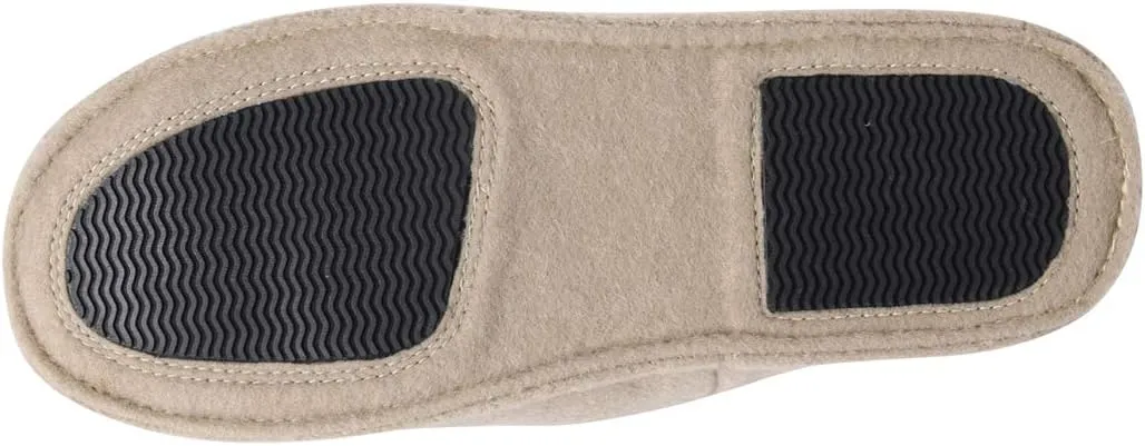Home Slipper Men's Slippers Casual Fleece Moccasin Slippers Indoor Anti-Slip House Shoes