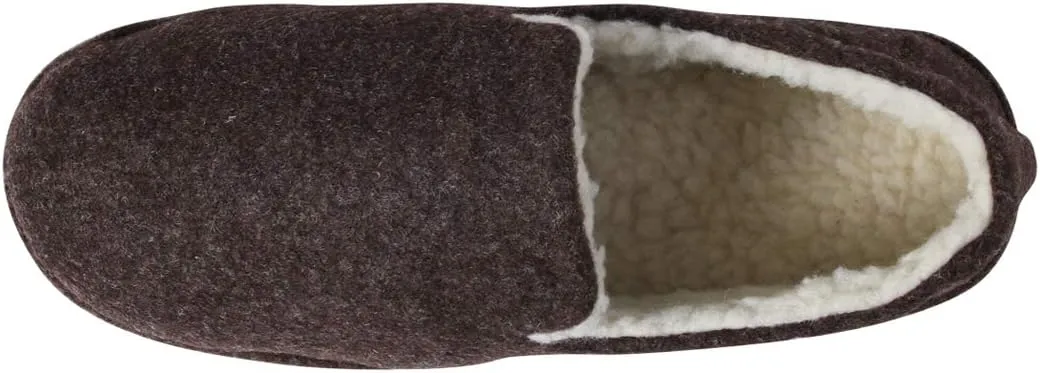 Home Slipper Men's Slippers Casual Fleece Moccasin Slippers Indoor Anti-Slip House Shoes