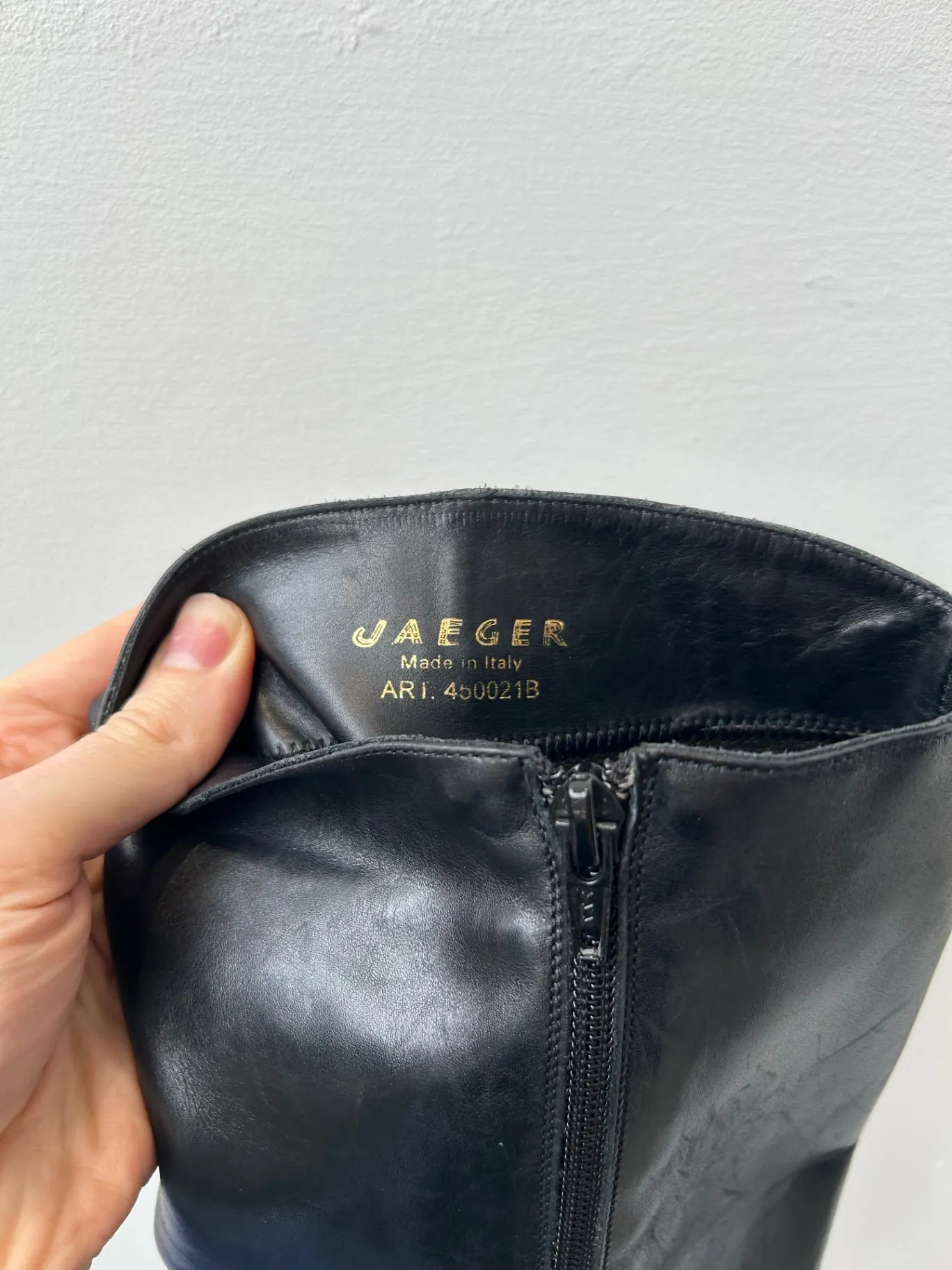 Jaeger Knee-high Boots Black
