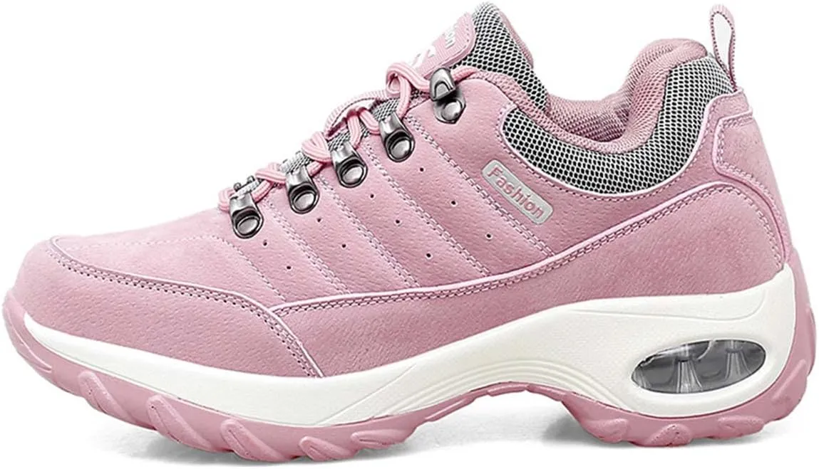 JOEupin Women's Hiking Shoes with Non-Slip Breathable Lightweight Low Top for Outdoor Trailing Trekking Walking Climbing Travel