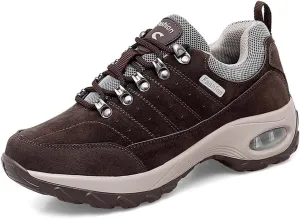 JOEupin Women's Hiking Shoes with Non-Slip Breathable Lightweight Low Top for Outdoor Trailing Trekking Walking Climbing Travel