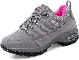 JOEupin Women's Hiking Shoes with Non-Slip Breathable Lightweight Low Top for Outdoor Trailing Trekking Walking Climbing Travel