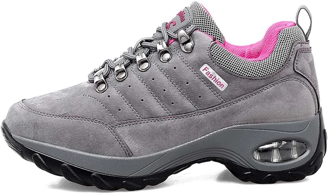 JOEupin Women's Hiking Shoes with Non-Slip Breathable Lightweight Low Top for Outdoor Trailing Trekking Walking Climbing Travel