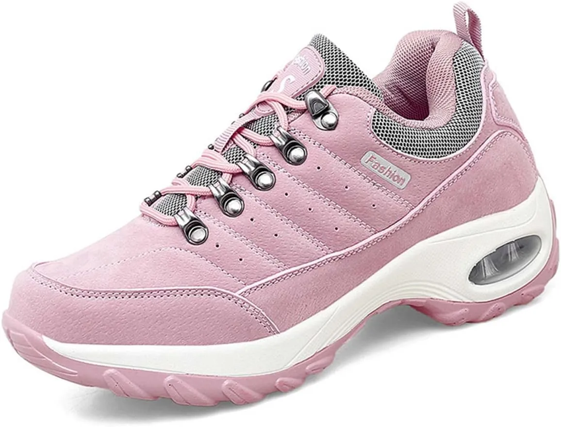 JOEupin Women's Hiking Shoes with Non-Slip Breathable Lightweight Low Top for Outdoor Trailing Trekking Walking Climbing Travel