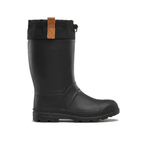 KAMIK TUNDRA TALL INSULATED RUBBER BOOT BLACK - MENS