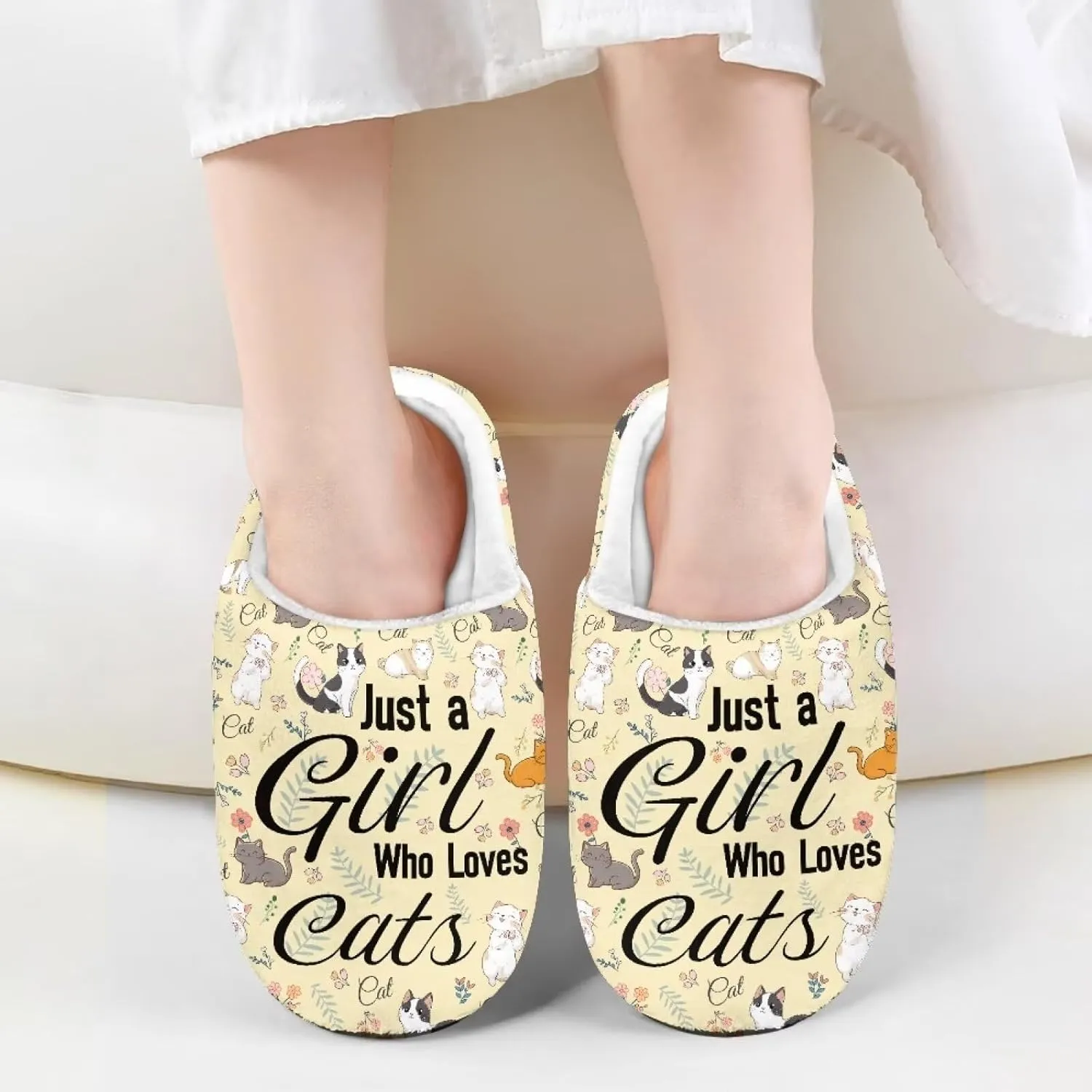 Kids Plush Slippers for Kids Anti-slip House Slippers Cozy Bedroom Slippers Winter House Shoes