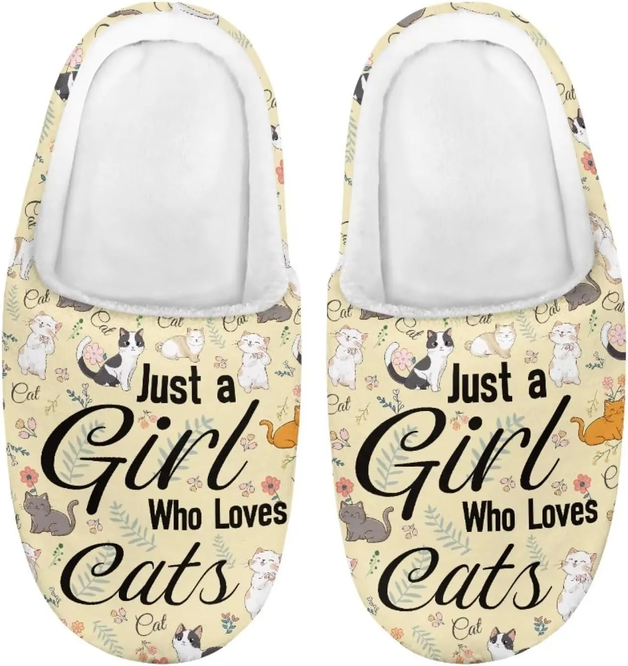 Kids Plush Slippers for Kids Anti-slip House Slippers Cozy Bedroom Slippers Winter House Shoes
