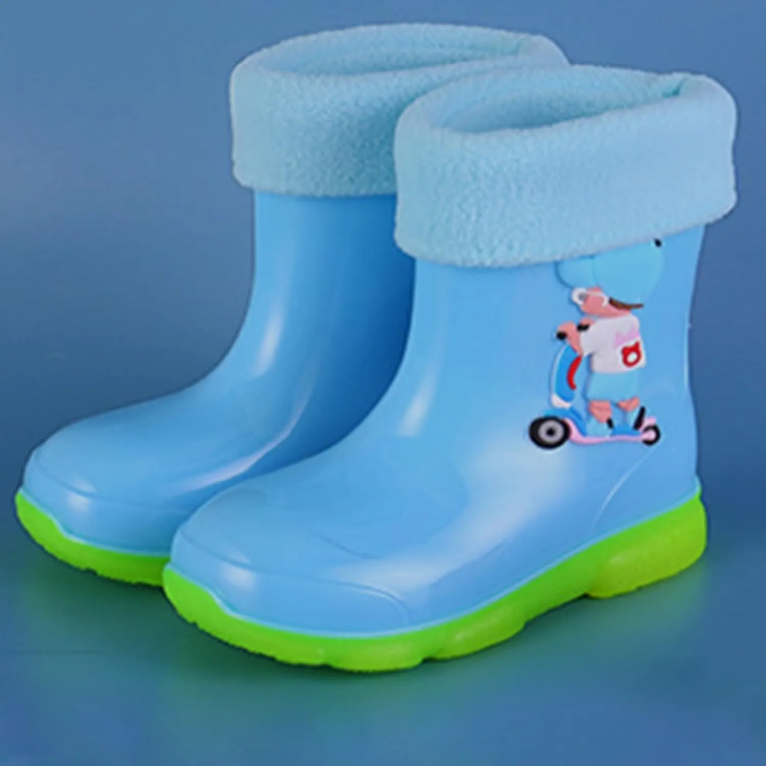Kids Rain Boots Non Slip Water Shoes Classic Rainboots Non Rain Boots For Kid Rain Boots Toddlers Kids Boots Girls