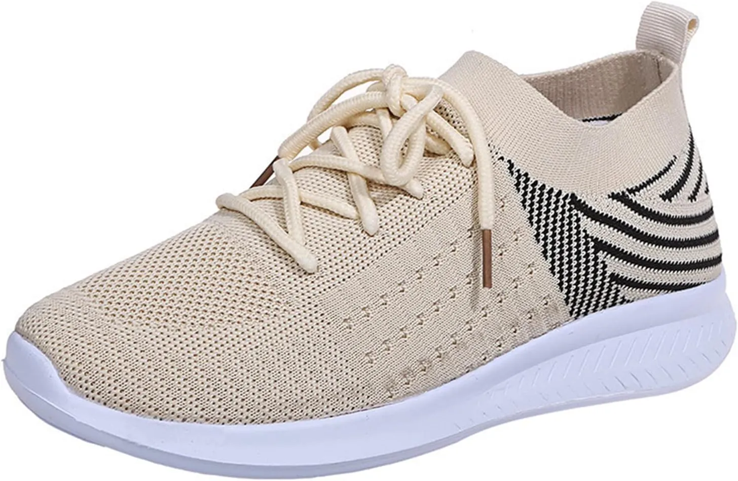 Ladmiple Running Shoes Womens Slip On Walking Shoes Casual Sneakers Mesh Lightweight Slip Resistant Comfortable Loafers
