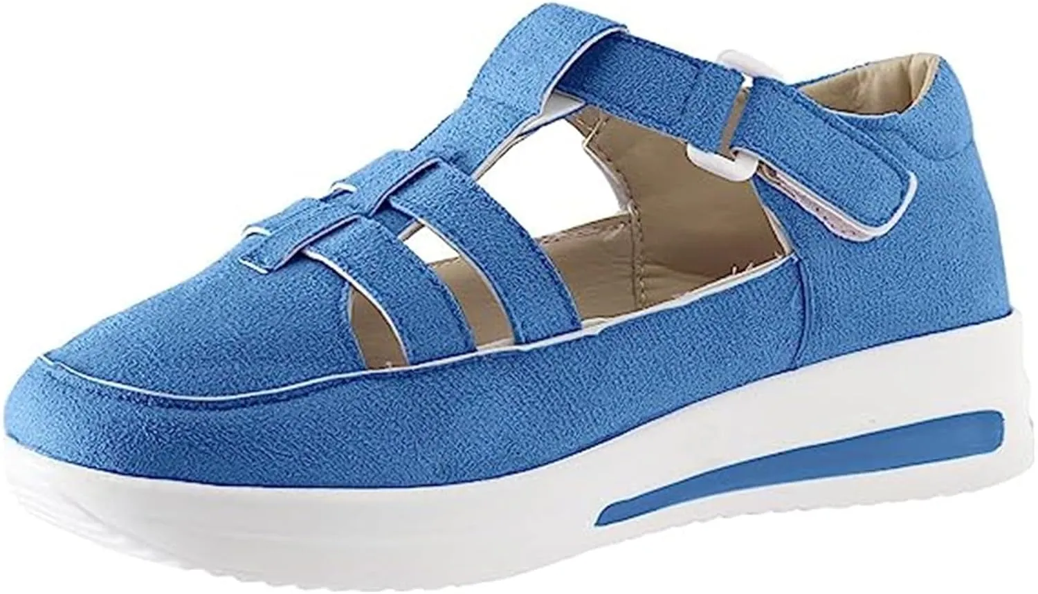 Ladmiple Shoes For Women Sneakers Slip Ons Walking Shoes Fashion Casual Athletic Non Slip Platform Tennis Running Shoes