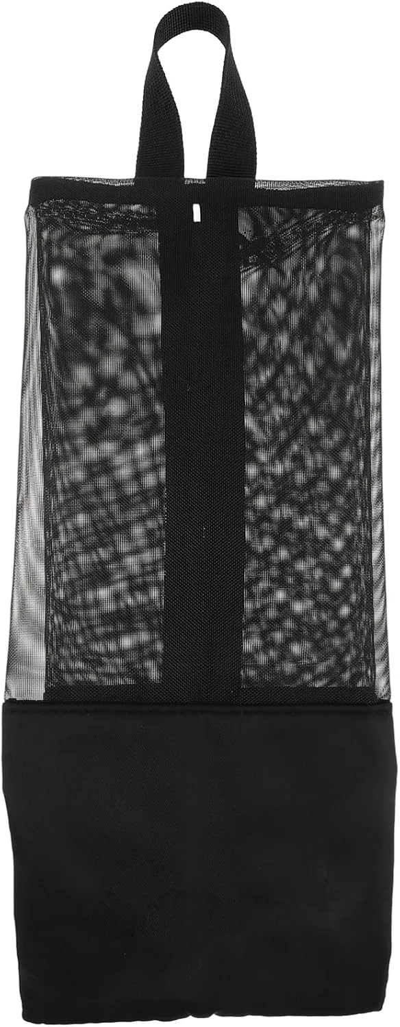 LIFKOME Ballet Dance Shoe Storage Bag Mesh Organizer with Zipper for Dance Accessories for Pointe Jazz and Latin Shoes Clean and Ventilated Travel Essential