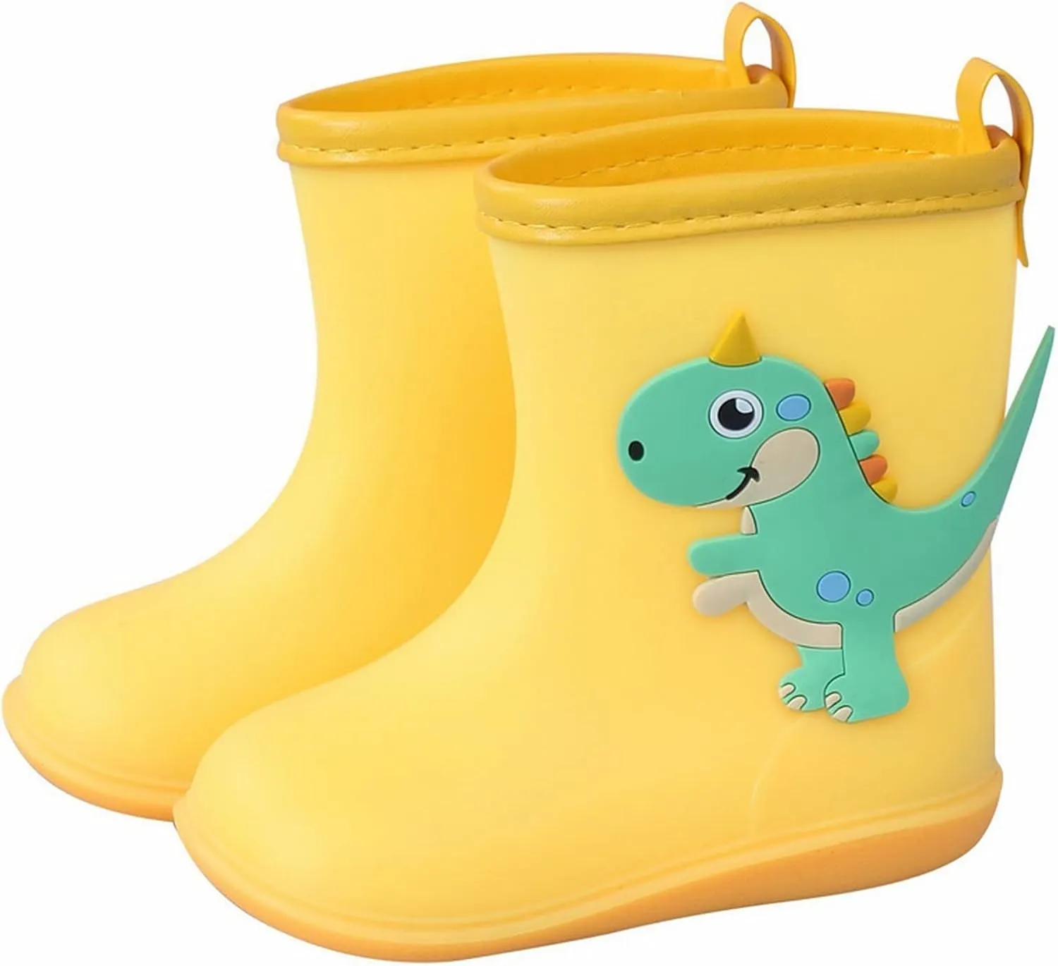 Little Toddler Rain Boots For Boys & Girls Waterproo?? Lightweight Flexible Rubber Toddler Rain Boots With Traction